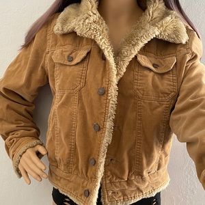 Uniqlo Corduroy Sherpa Jacket